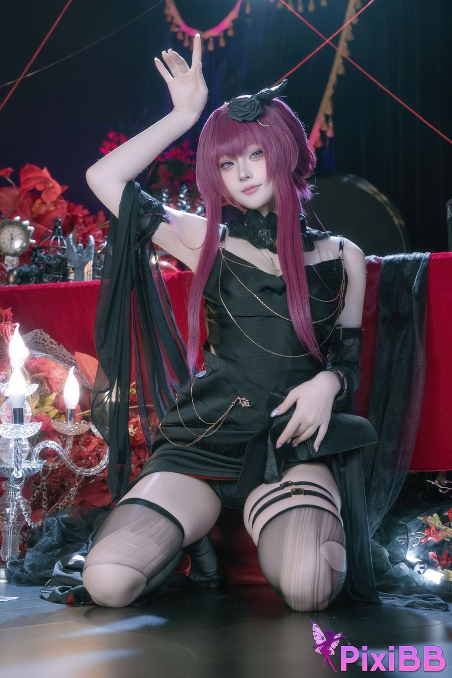 Cosplayer Island fish Collapse Star Dome Railway Kafka The night of the bound moon PixiBB.COM 050