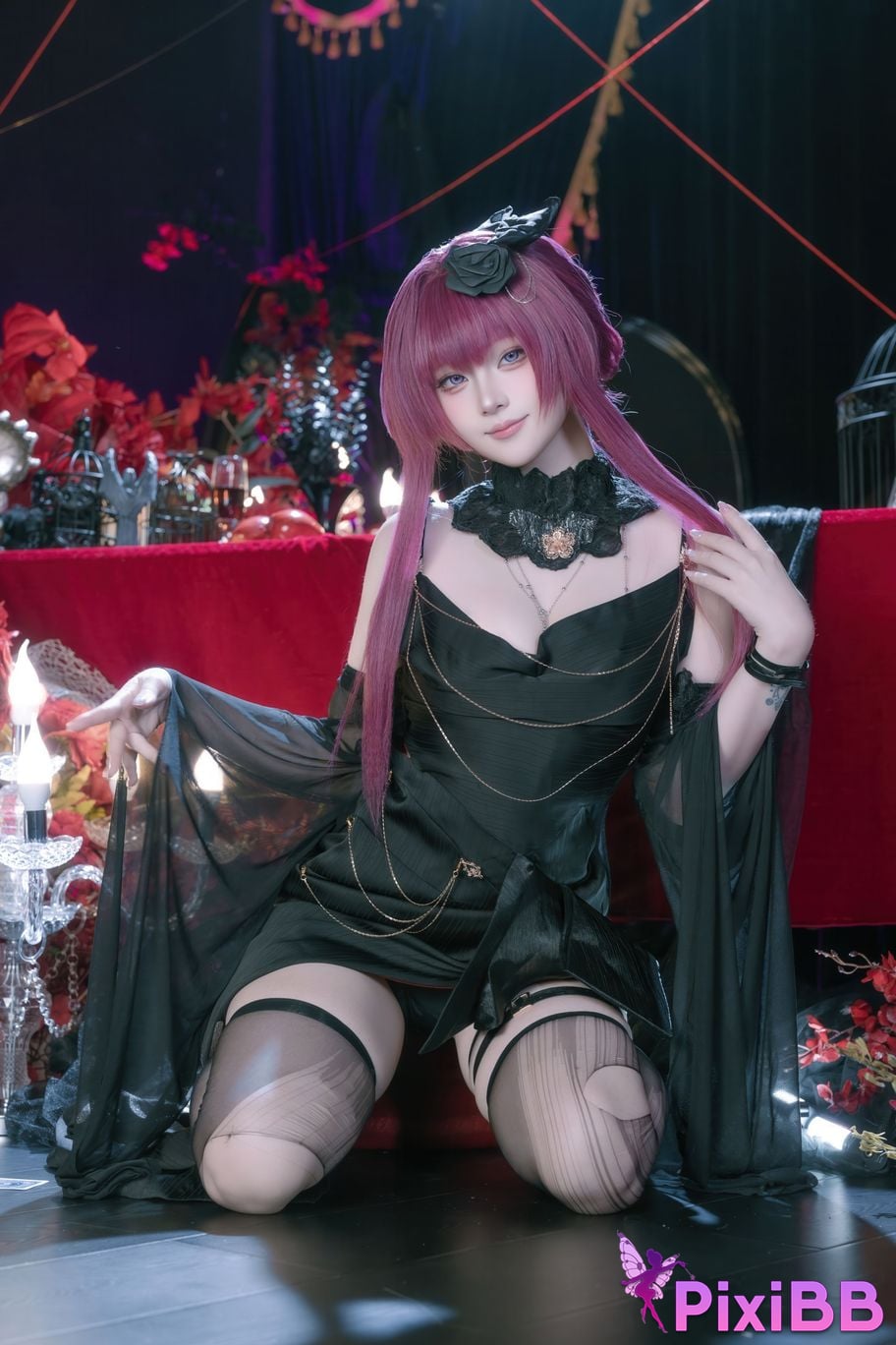 Cosplayer Island fish Collapse Star Dome Railway Kafka The night of the bound moon PixiBB.COM 051