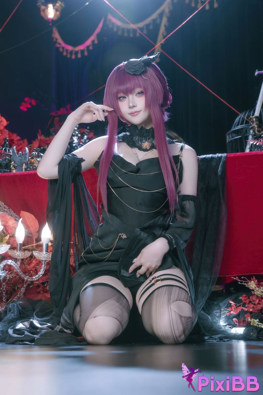 Cosplayer Island fish Collapse Star Dome Railway Kafka The night of the bound moon PixiBB.COM 052