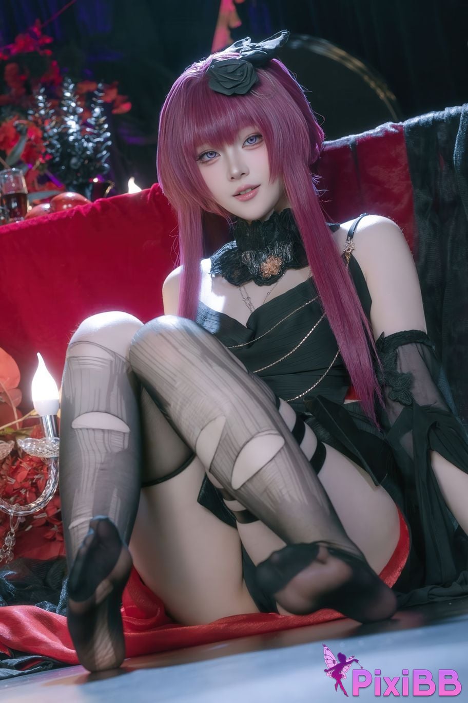 Cosplayer Island fish Collapse Star Dome Railway Kafka The night of the bound moon PixiBB.COM 053