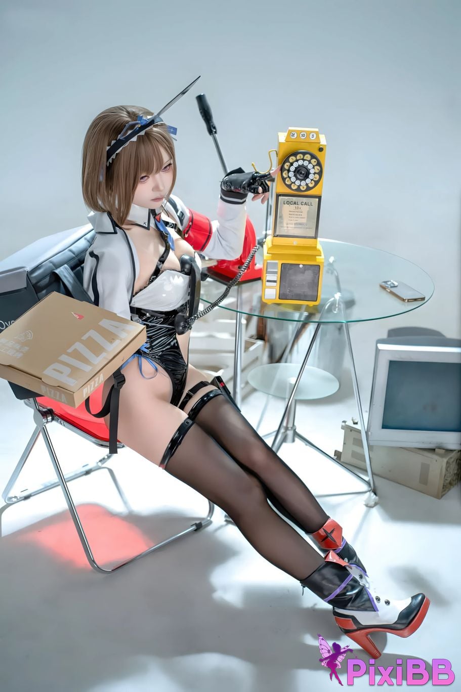 Cosplayer vector fish Takeaway bunny girl Xiaokui PixiBB.COM 007