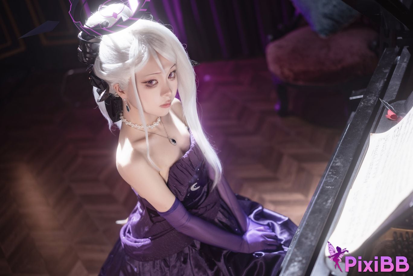 Cosplayer vector fish Azure Files Hina Sorasaki dress PixiBB.COM 001