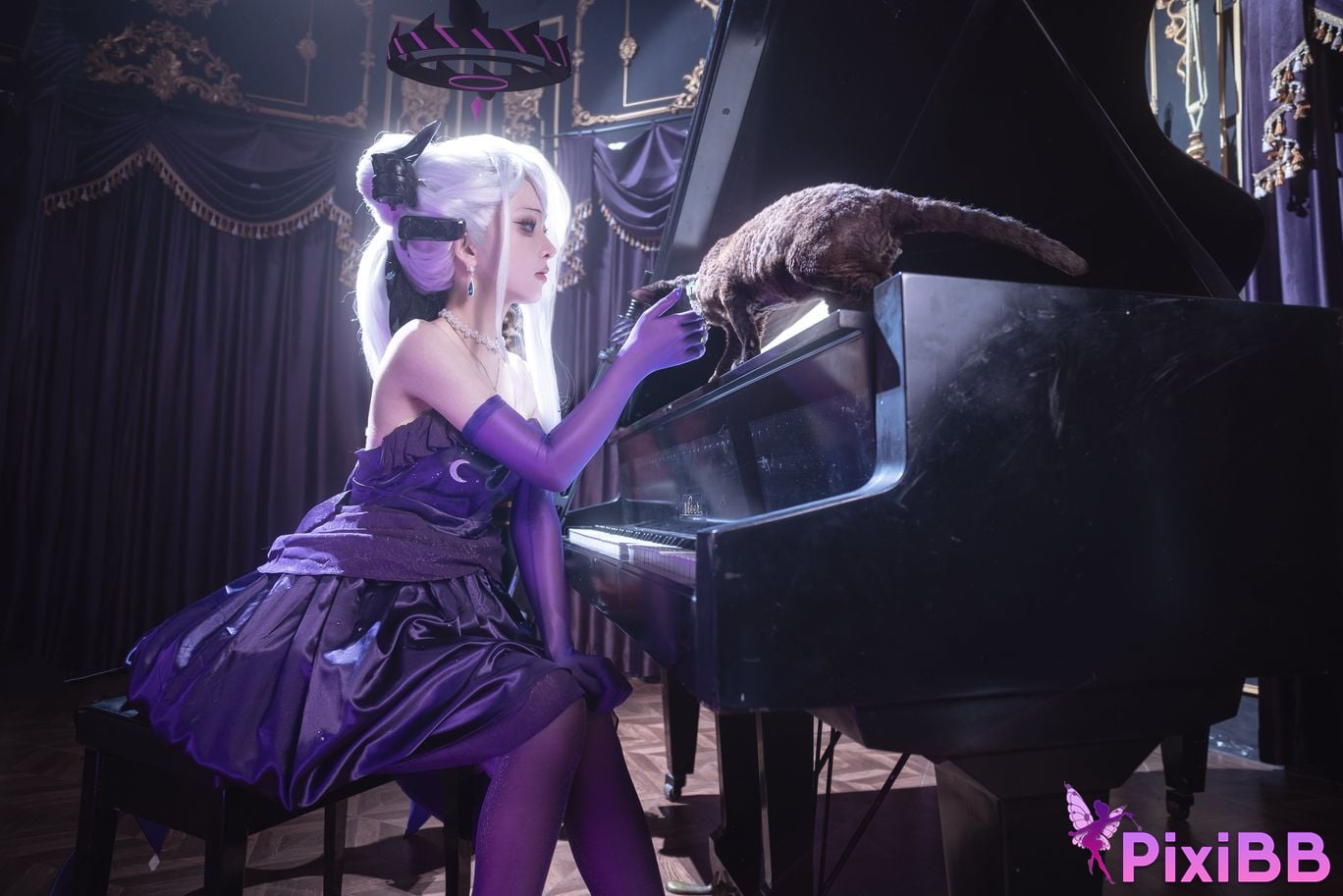 Cosplayer vector fish Azure Files Hina Sorasaki dress PixiBB.COM 009