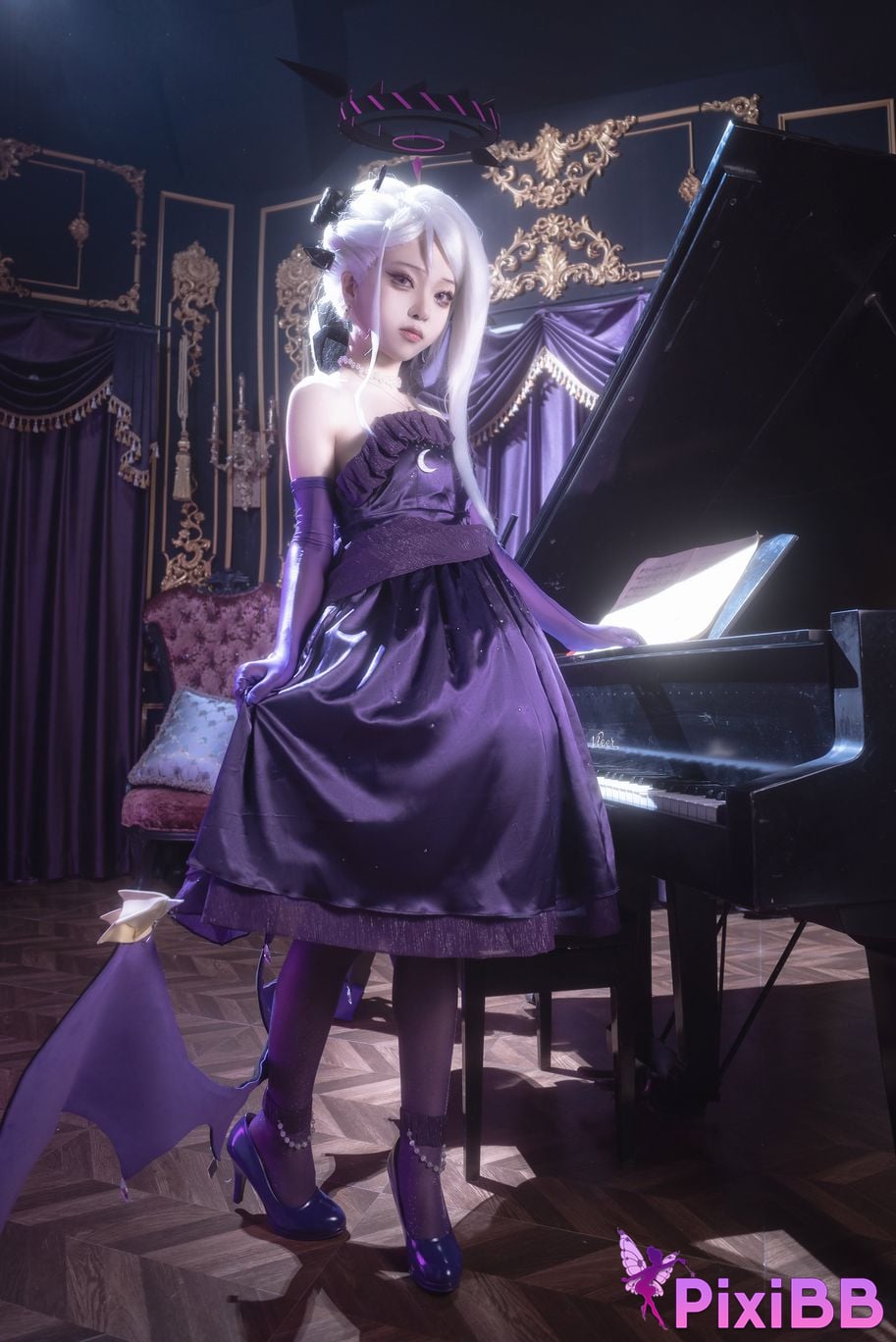 Cosplayer vector fish Azure Files Hina Sorasaki dress PixiBB.COM 010