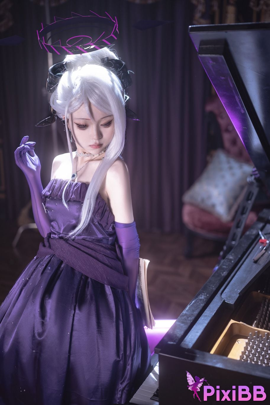 Cosplayer vector fish Azure Files Hina Sorasaki dress PixiBB.COM 015