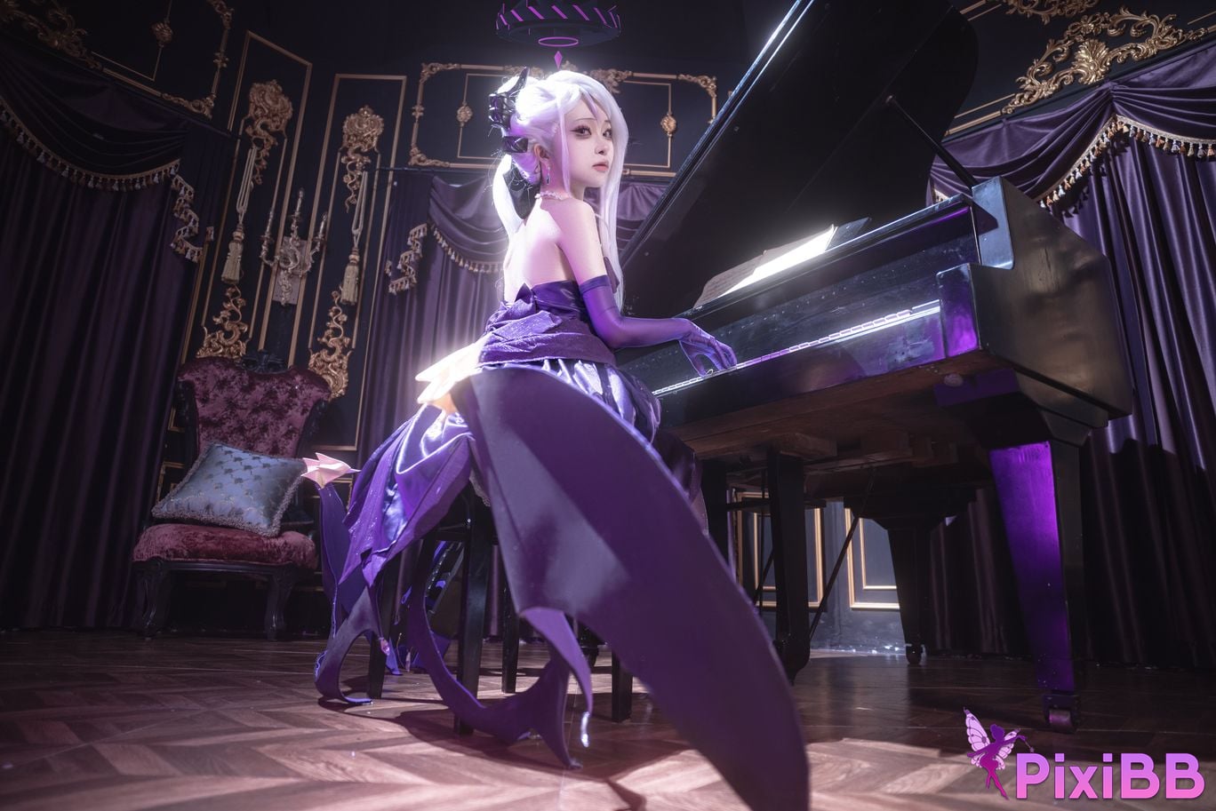 Cosplayer vector fish Azure Files Hina Sorasaki dress PixiBB.COM 016