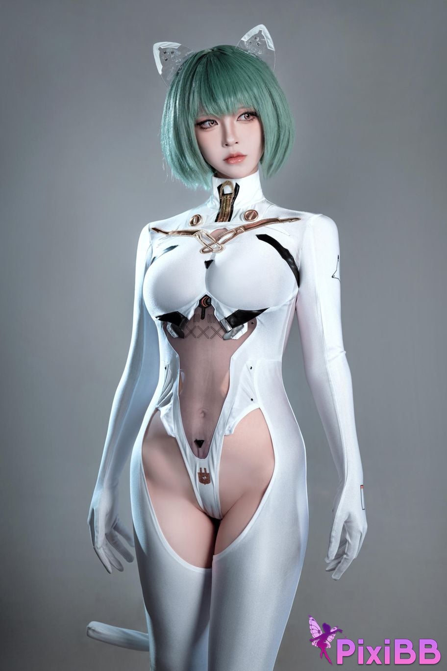 Cosplayer Half half son azur lane Nakhimov PixiBB.COM 001