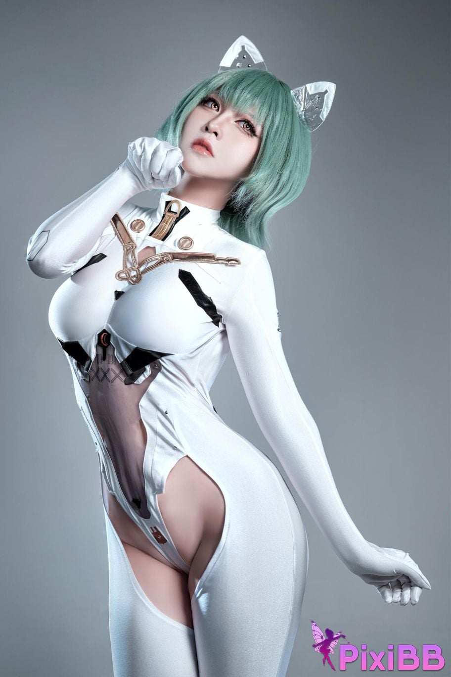 Cosplayer Half half son azur lane Nakhimov PixiBB.COM 003