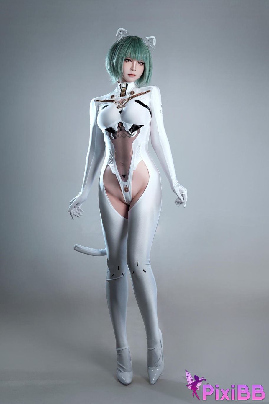 Cosplayer Half half son azur lane Nakhimov PixiBB.COM 006