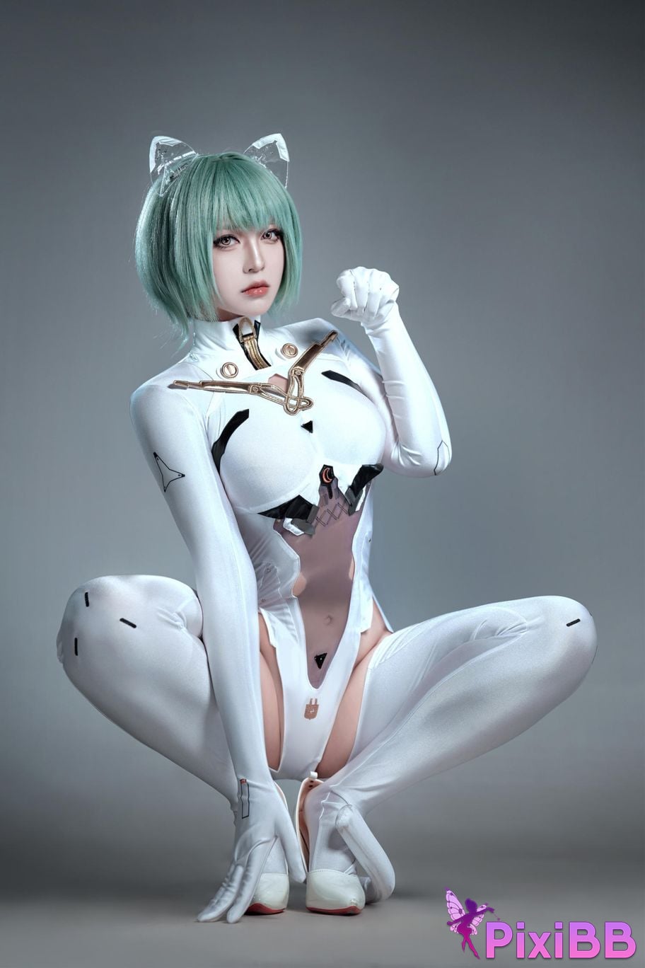 Cosplayer Half half son azur lane Nakhimov PixiBB.COM 012