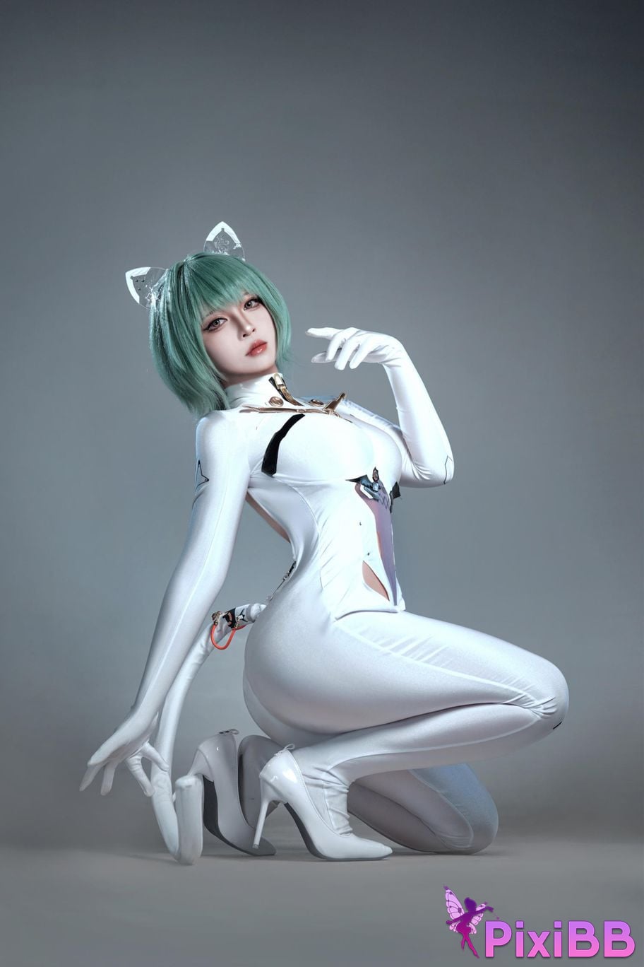 Cosplayer Half half son azur lane Nakhimov PixiBB.COM 014