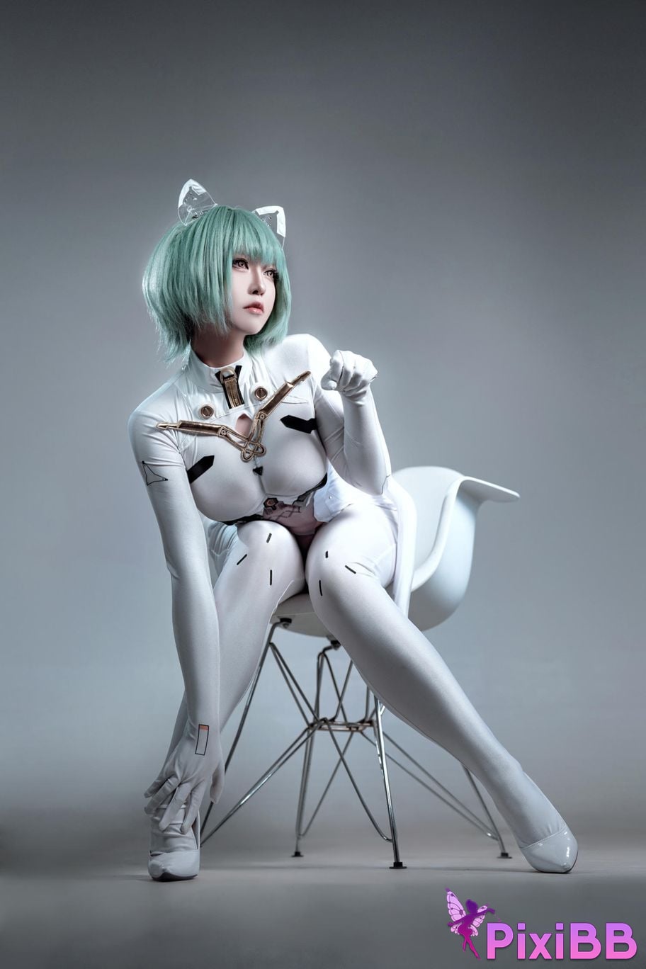 Cosplayer Half half son azur lane Nakhimov PixiBB.COM 031