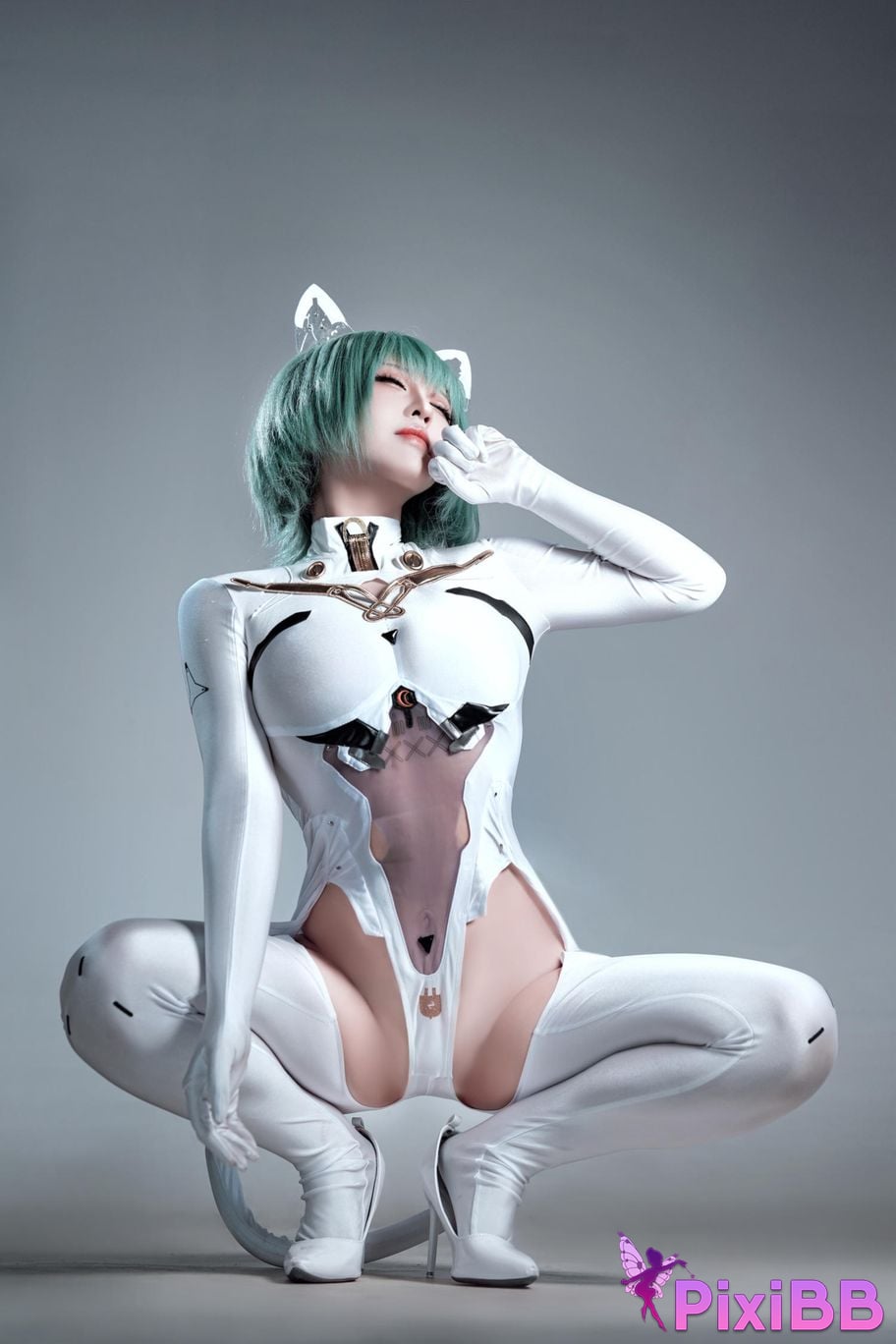 Cosplayer Half half son azur lane Nakhimov PixiBB.COM 037
