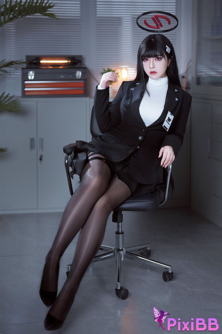 Cosplay Half Son Blue Archives Tu Yueliyin PixiBB.COM 003