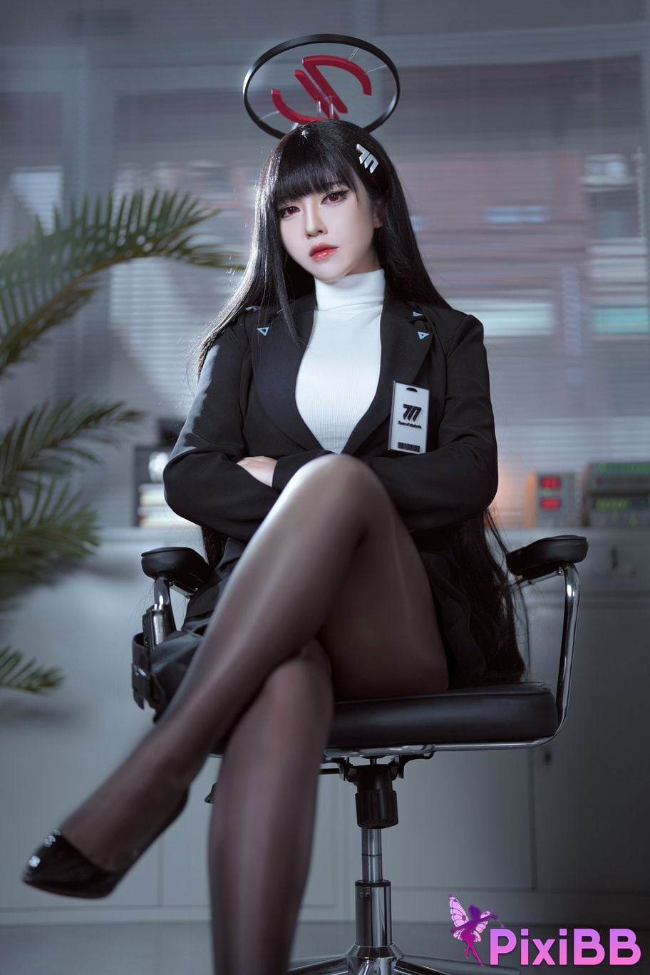 Cosplay Half Son Blue Archives Tu Yueliyin PixiBB.COM 004