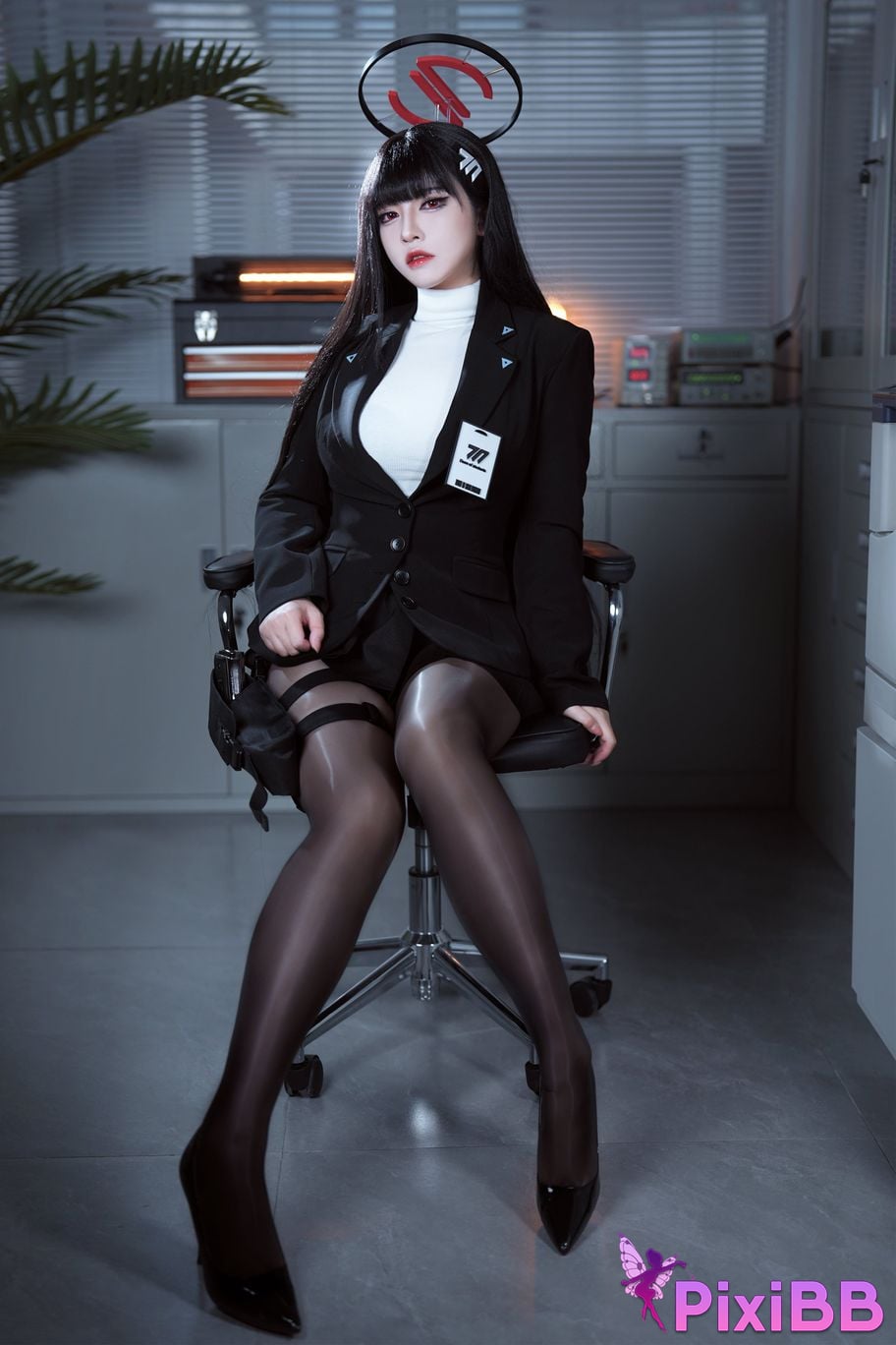 Cosplay Half Son Blue Archives Tu Yueliyin PixiBB.COM 008