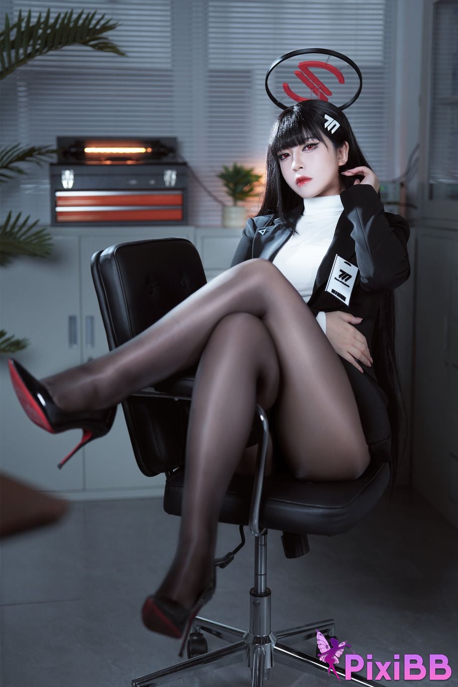 Cosplay Half Son Blue Archives Tu Yueliyin PixiBB.COM 009