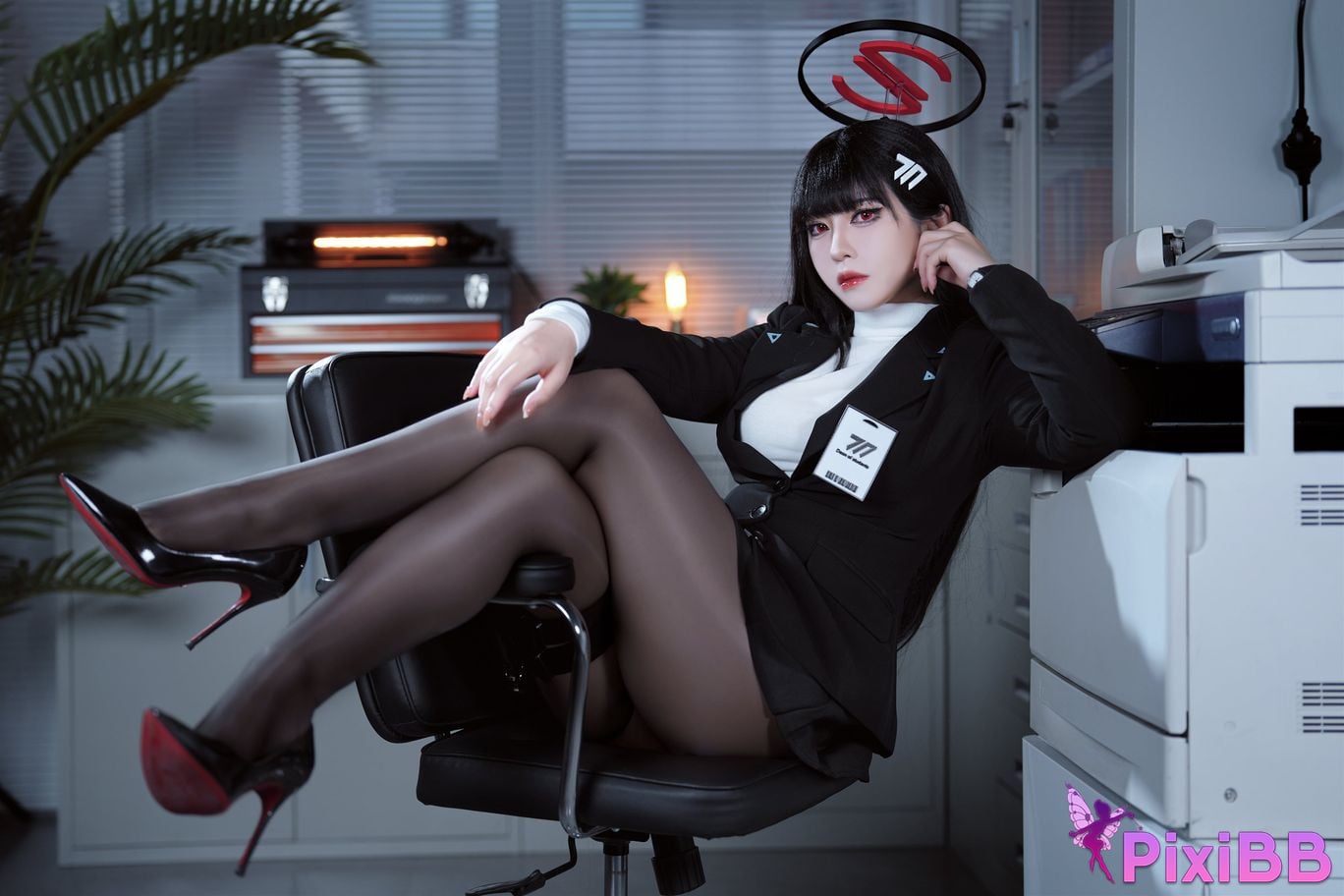 Cosplay Half Son Blue Archives Tu Yueliyin PixiBB.COM 010