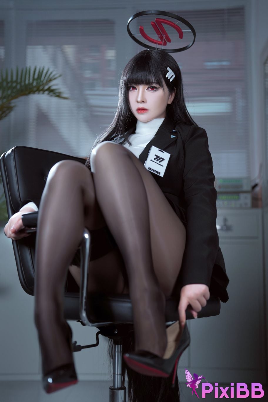 Cosplay Half Son Blue Archives Tu Yueliyin PixiBB.COM 011