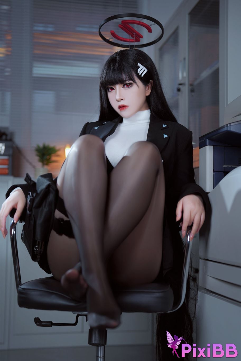 Cosplay Half Son Blue Archives Tu Yueliyin PixiBB.COM 014