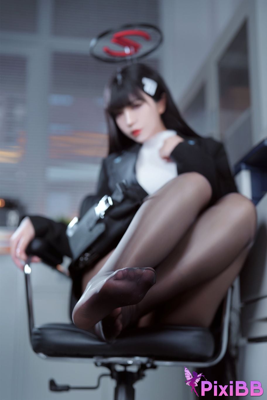 Cosplay Half Son Blue Archives Tu Yueliyin PixiBB.COM 015