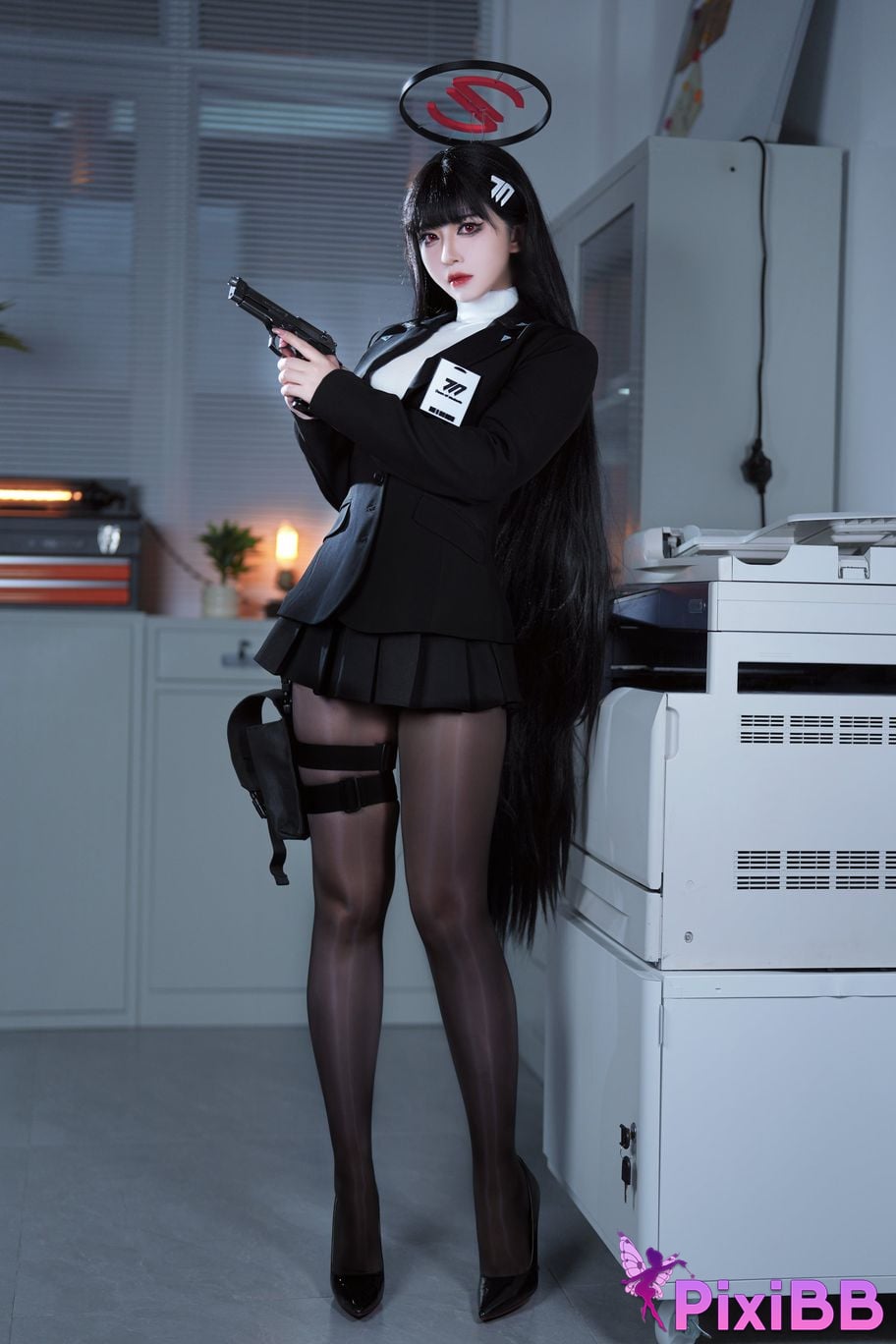 Cosplay Half Son Blue Archives Tu Yueliyin PixiBB.COM 019