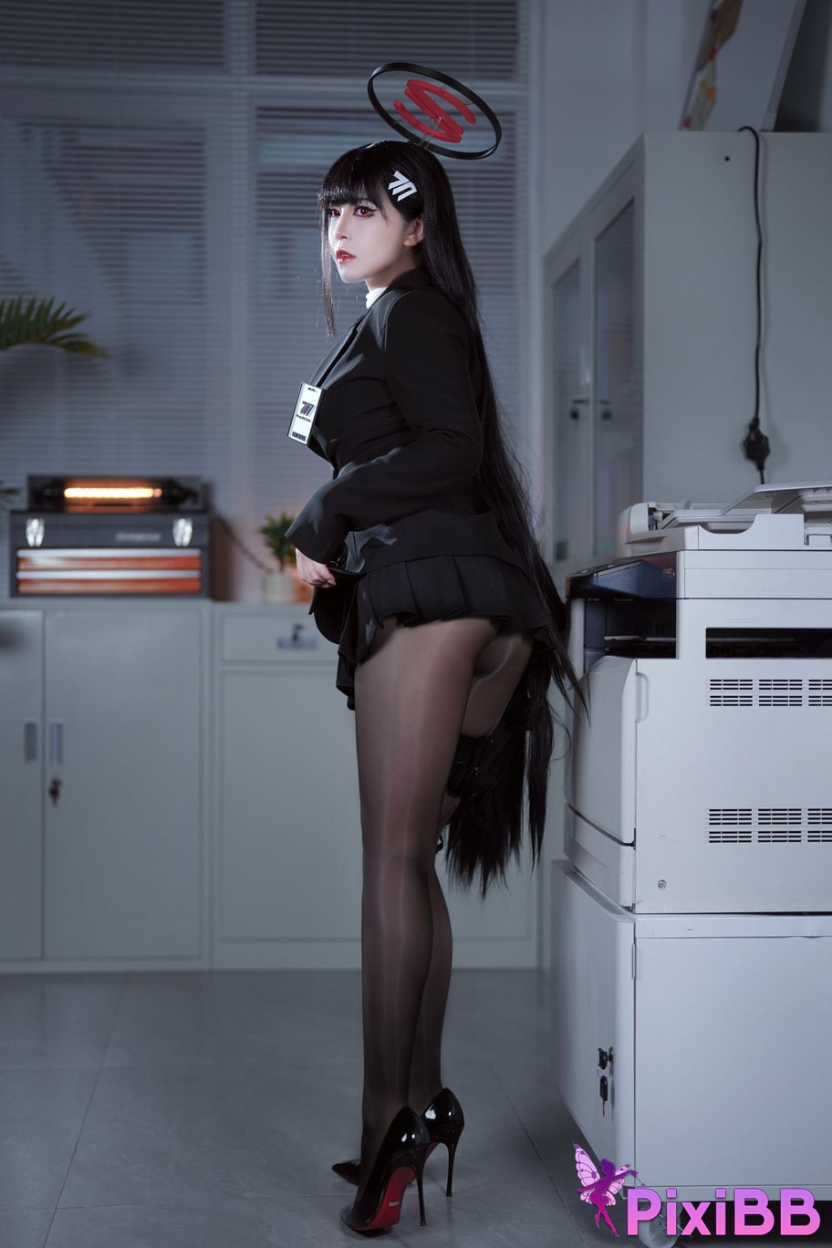 Cosplay Half Son Blue Archives Tu Yueliyin PixiBB.COM 020