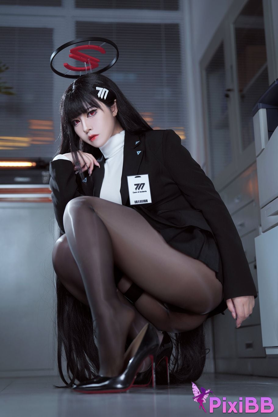 Cosplay Half Son Blue Archives Tu Yueliyin PixiBB.COM 025