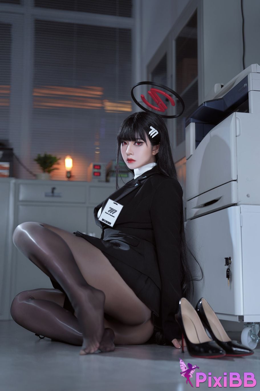 Cosplay Half Son Blue Archives Tu Yueliyin PixiBB.COM 029