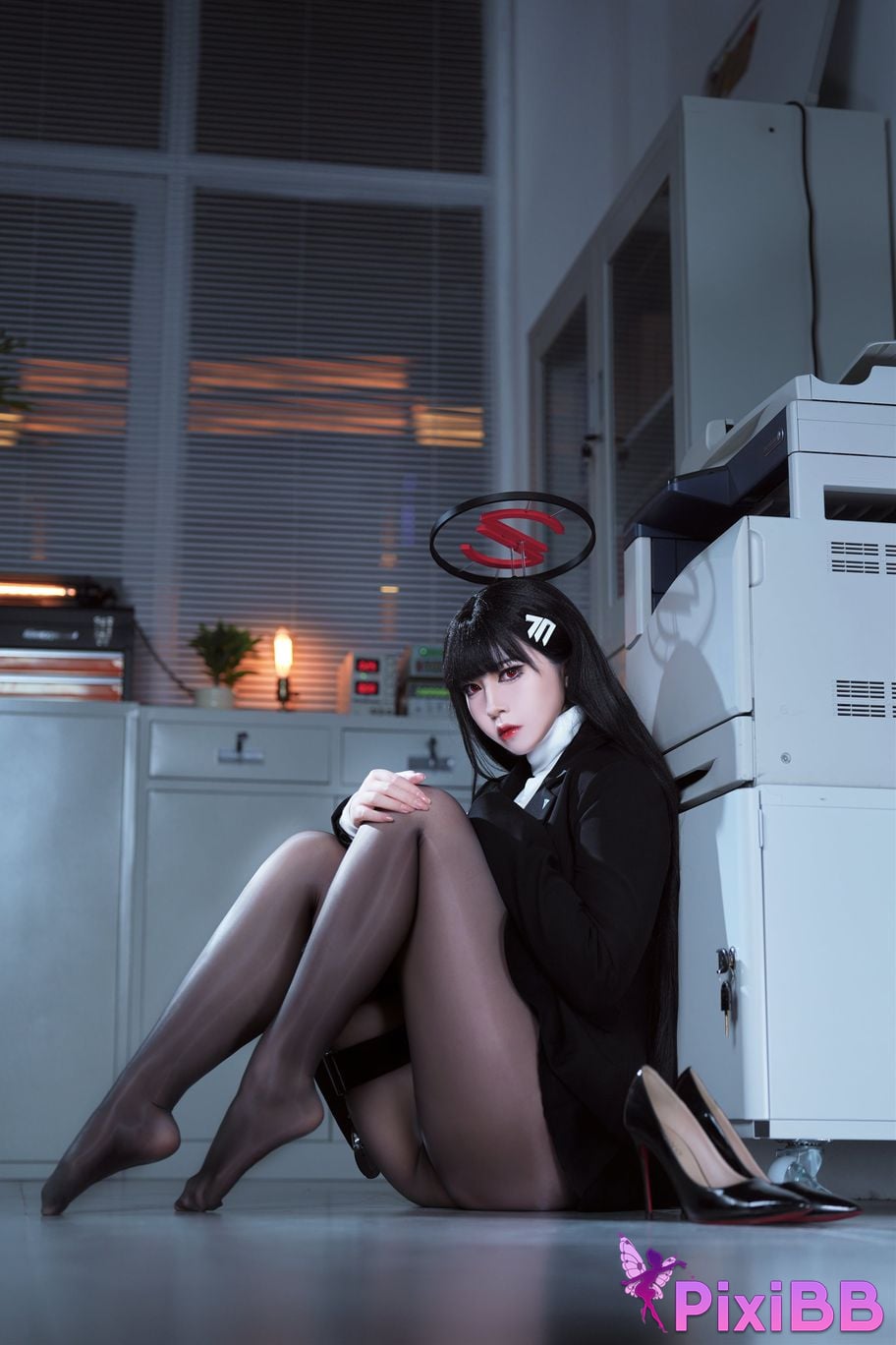 Cosplay Half Son Blue Archives Tu Yueliyin PixiBB.COM 033