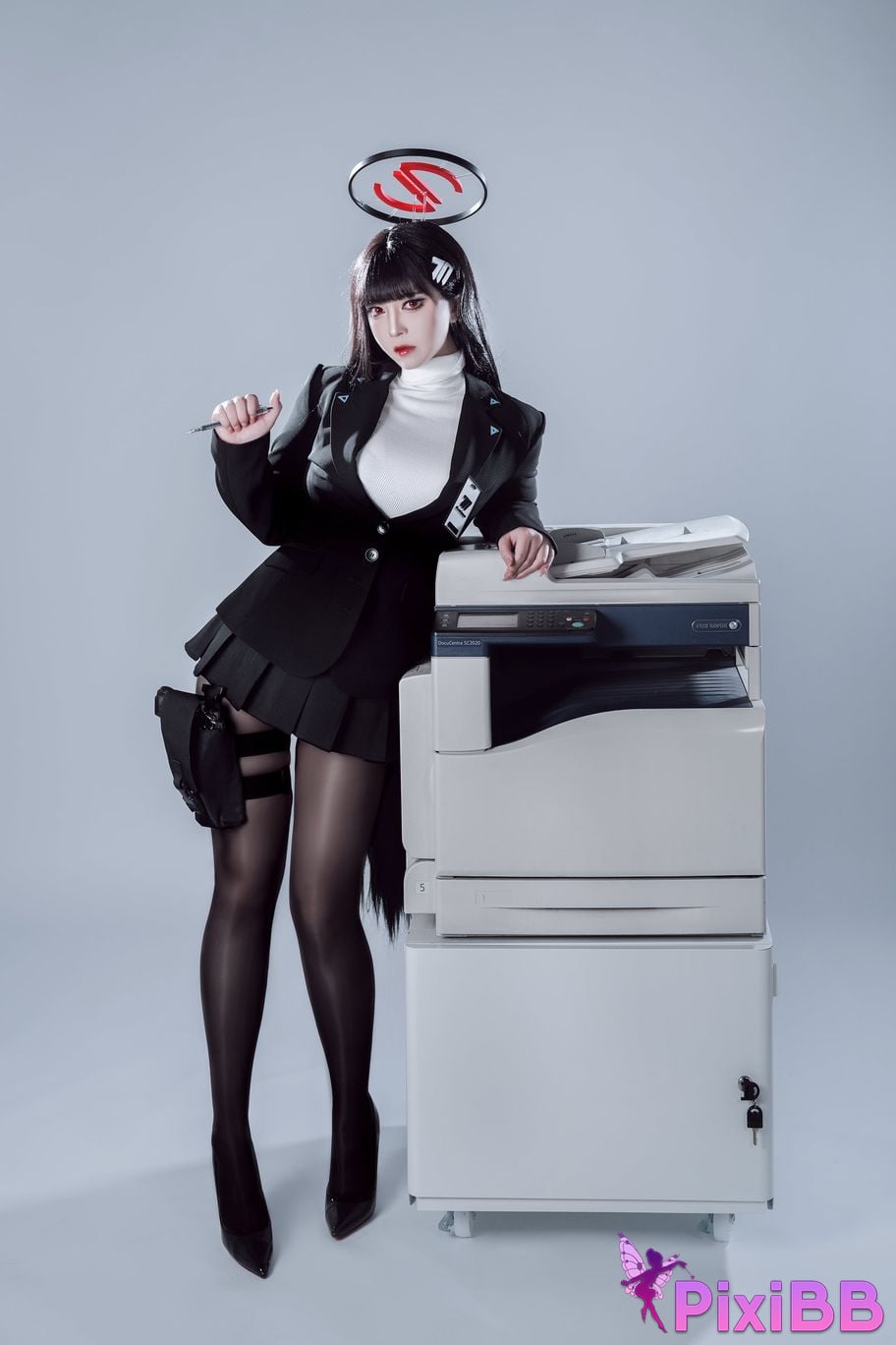 Cosplay Half Son Blue Archives Tu Yueliyin PixiBB.COM 036