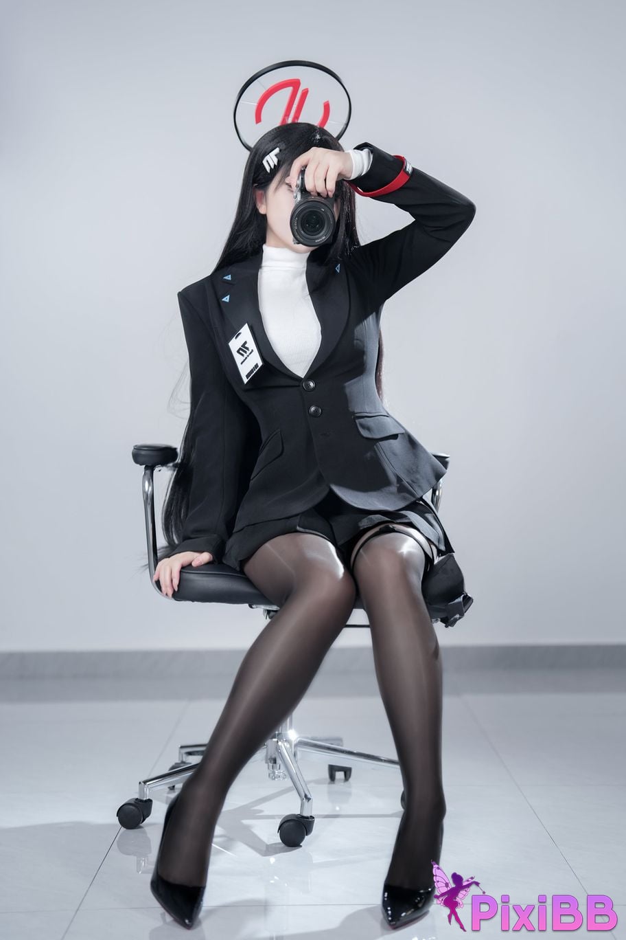 Cosplay Half Son Blue Archives Tu Yueliyin PixiBB.COM 041