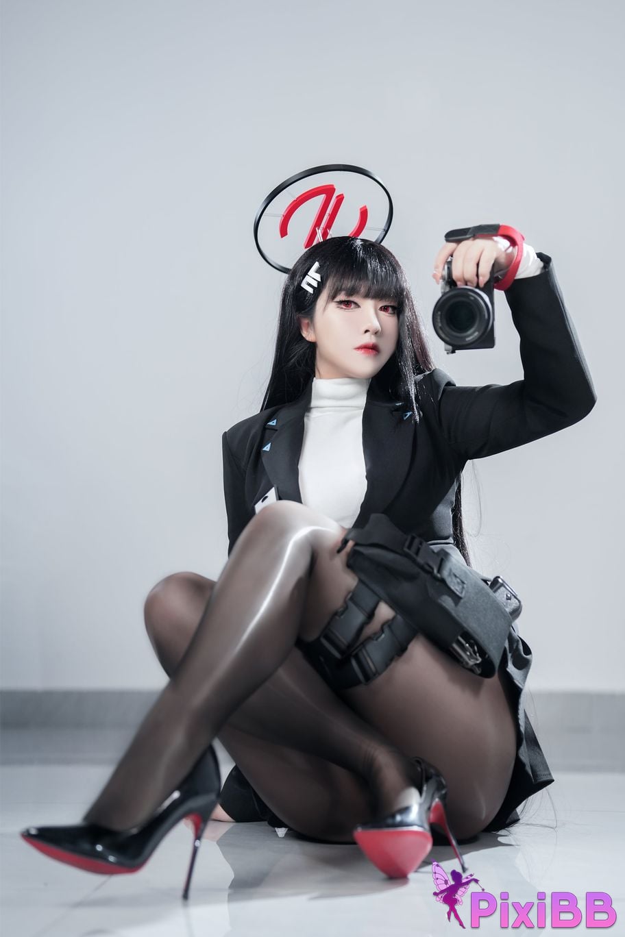 Cosplay Half Son Blue Archives Tu Yueliyin PixiBB.COM 047