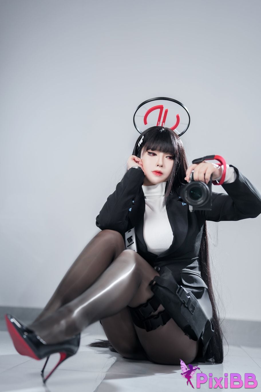 Cosplay Half Son Blue Archives Tu Yueliyin PixiBB.COM 048