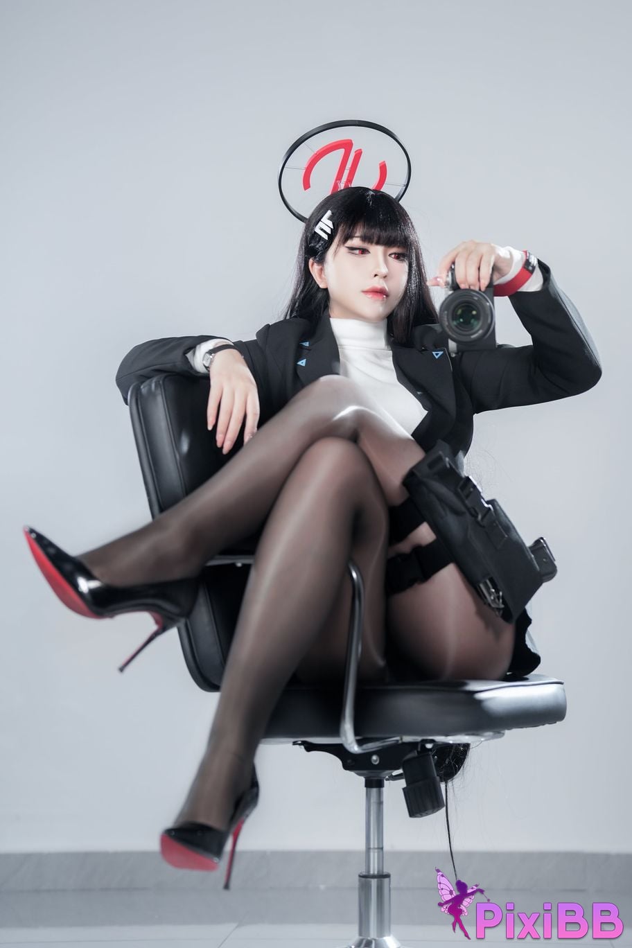 Cosplay Half Son Blue Archives Tu Yueliyin PixiBB.COM 057