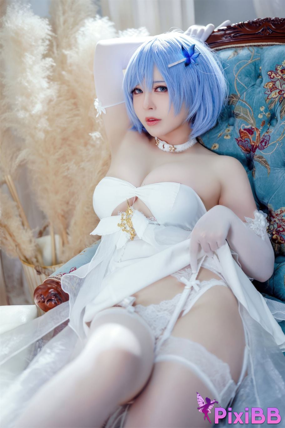 Cosplay Half School Azur Blue Route Chabayev Melody of the White Cavalry Dress PixiBB.COM 002