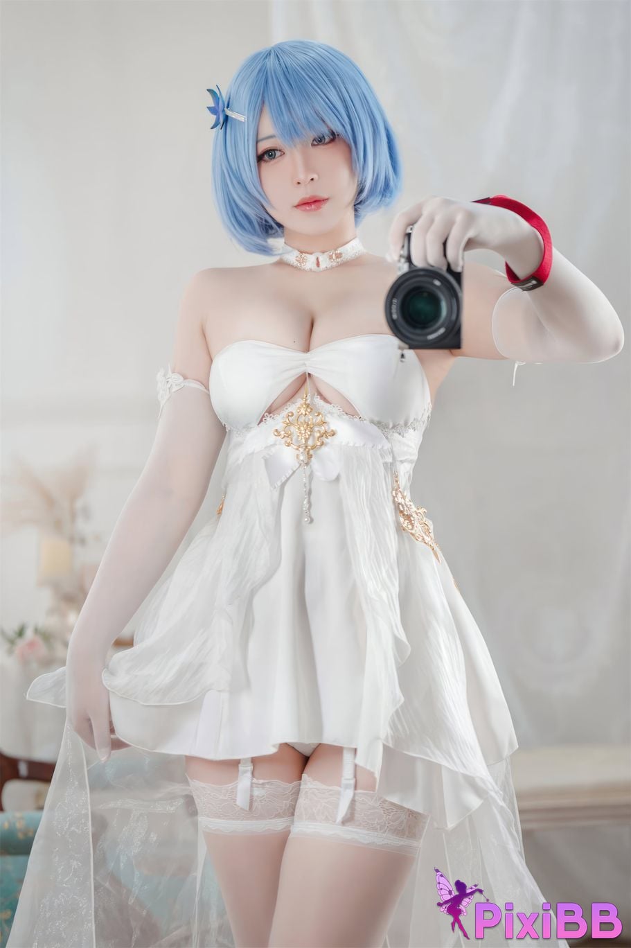 Cosplay Half School Azur Blue Route Chabayev Melody of the White Cavalry Dress PixiBB.COM 041