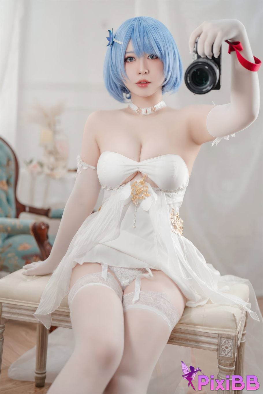 Cosplay Half School Azur Blue Route Chabayev Melody of the White Cavalry Dress PixiBB.COM 054