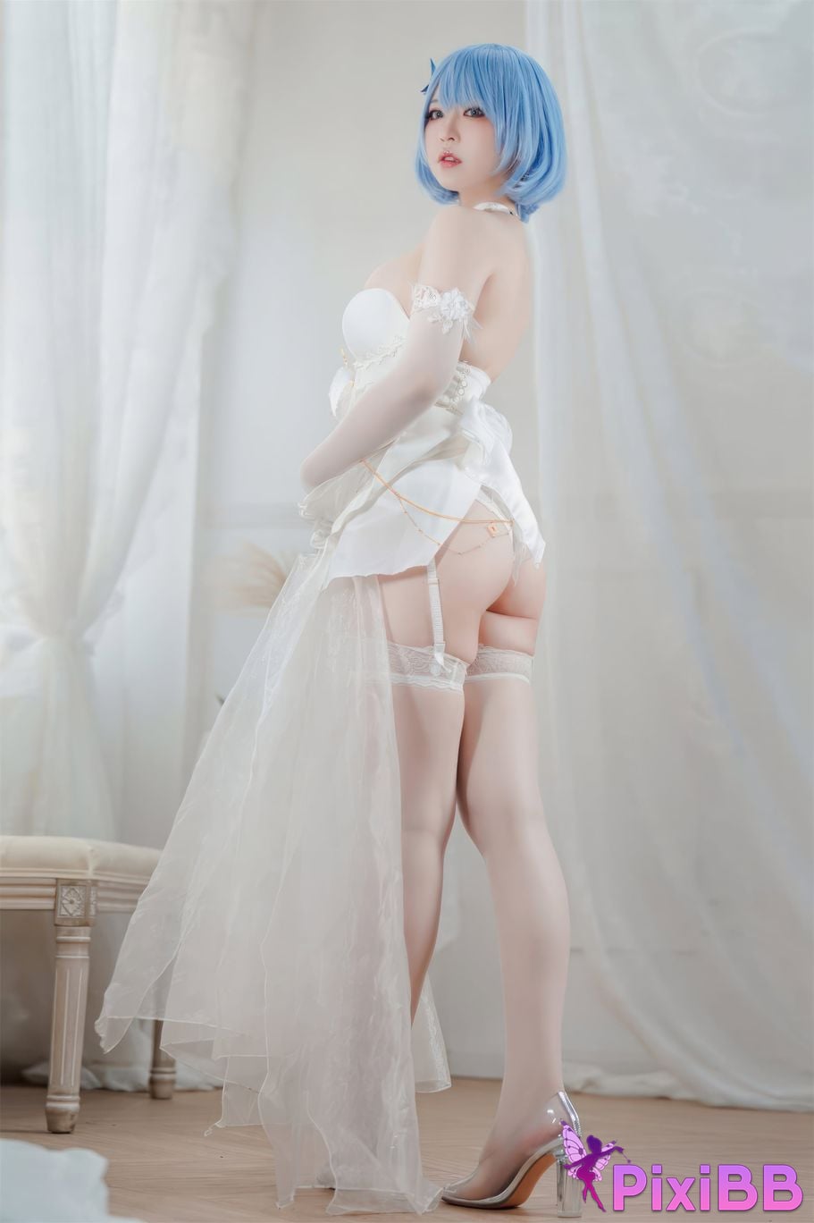 Cosplay Half School Azur Blue Route Chabayev Melody of the White Cavalry Dress PixiBB.COM 058