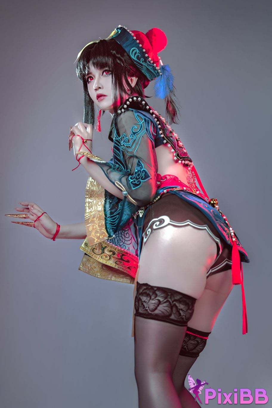 Coser Half a half child Yu Linglong Zombie Mother PixiBB.COM 007