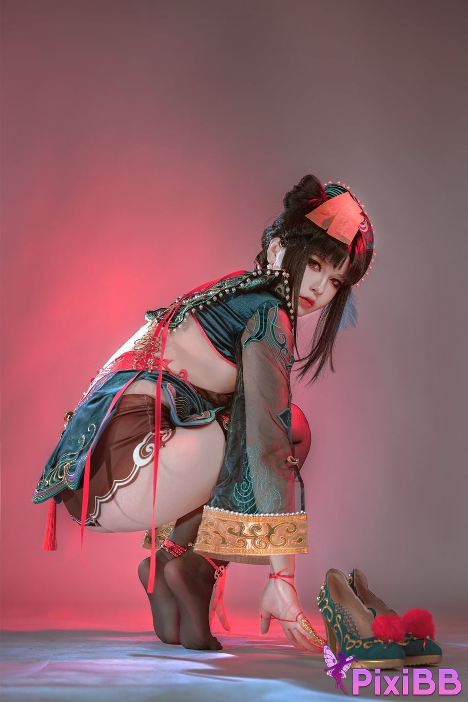 Coser Half a half child Yu Linglong Zombie Mother PixiBB.COM 015