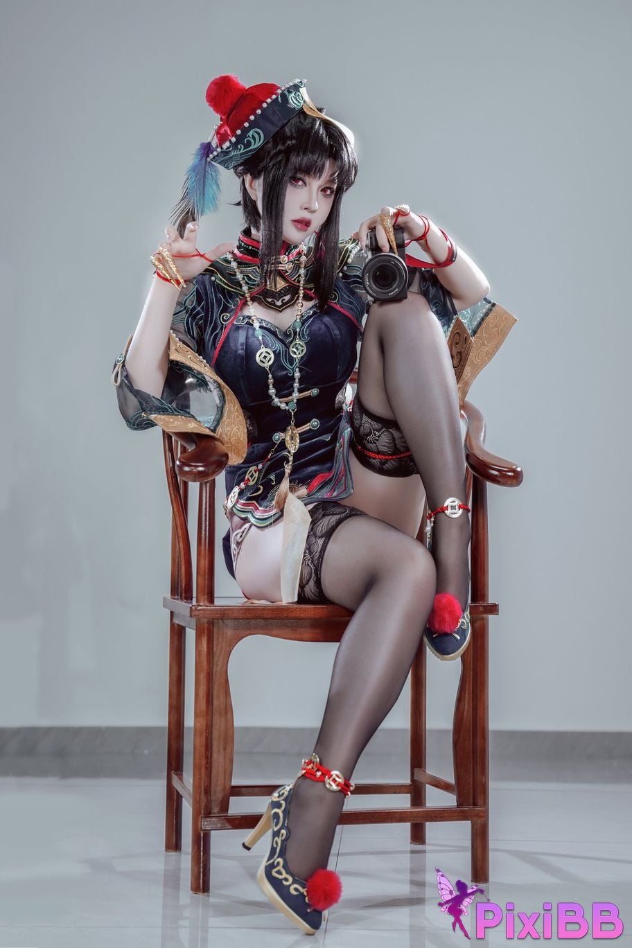 Coser Half a half child Yu Linglong Zombie Mother PixiBB.COM 020