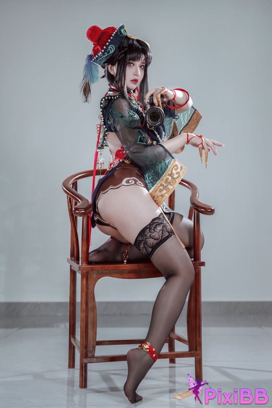 Coser Half a half child Yu Linglong Zombie Mother PixiBB.COM 021