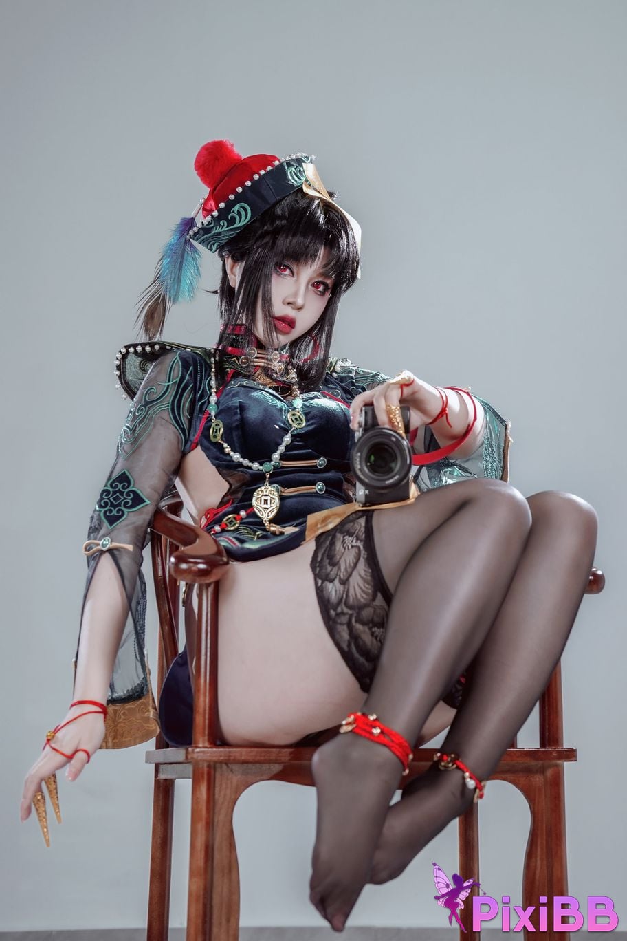 Coser Half a half child Yu Linglong Zombie Mother PixiBB.COM 022