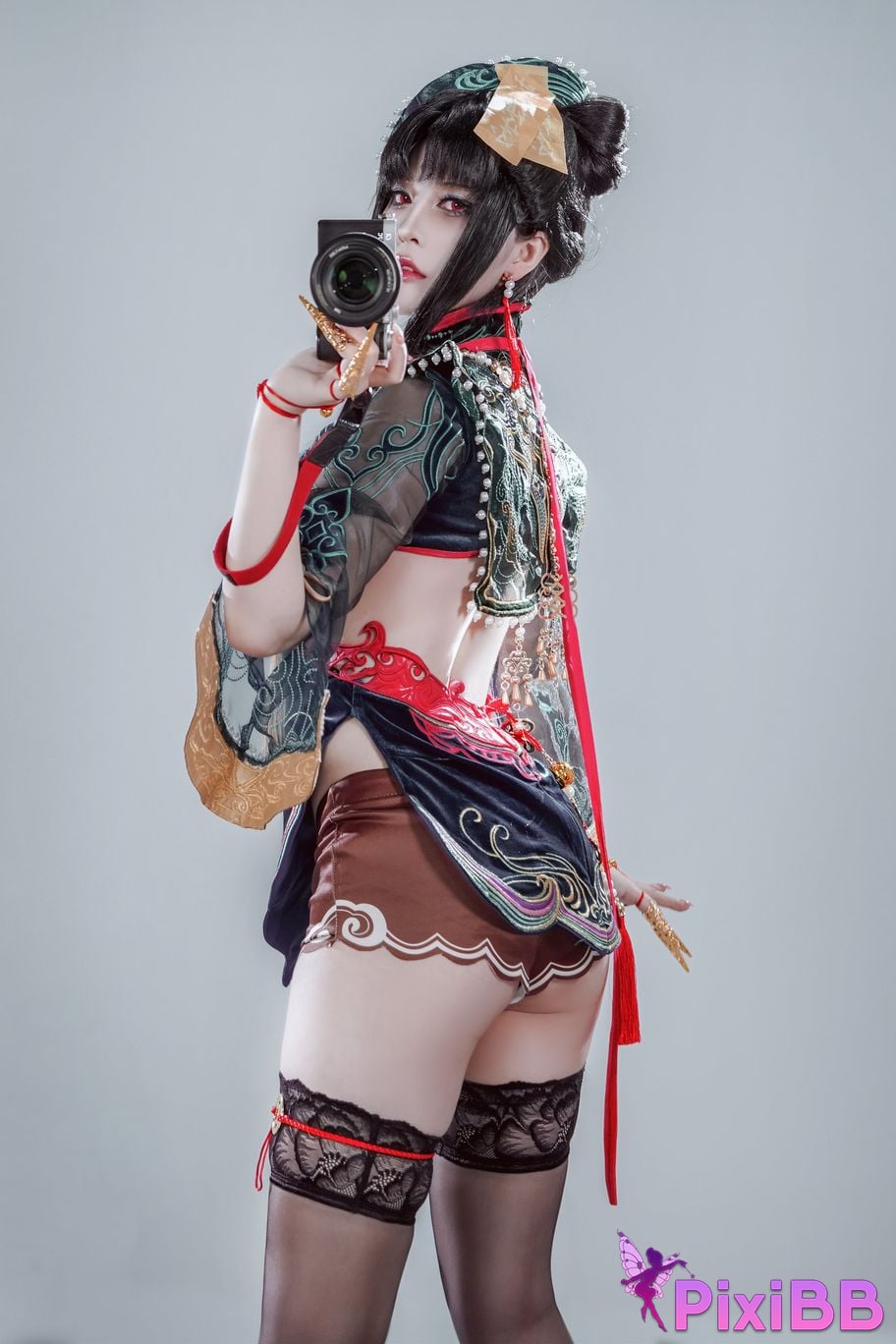 Coser Half a half child Yu Linglong Zombie Mother PixiBB.COM 023