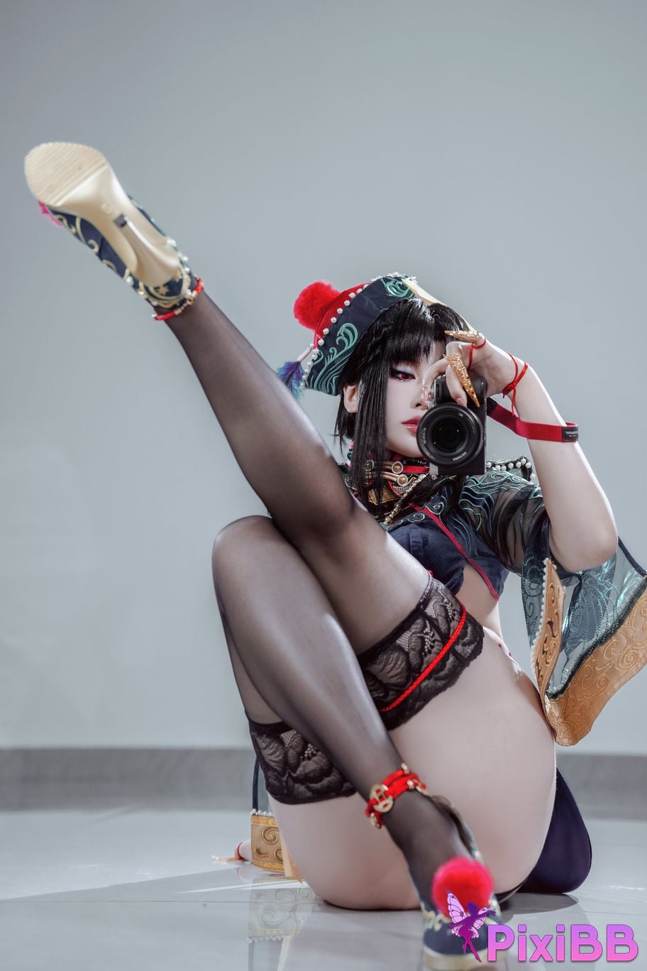 Coser Half a half child Yu Linglong Zombie Mother PixiBB.COM 024