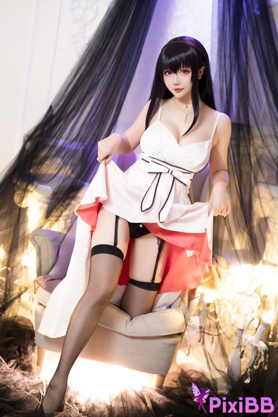 Cosplayer The star is late Hoshilily Saenai Heroine no Sodatekata PixiBB.COM 003