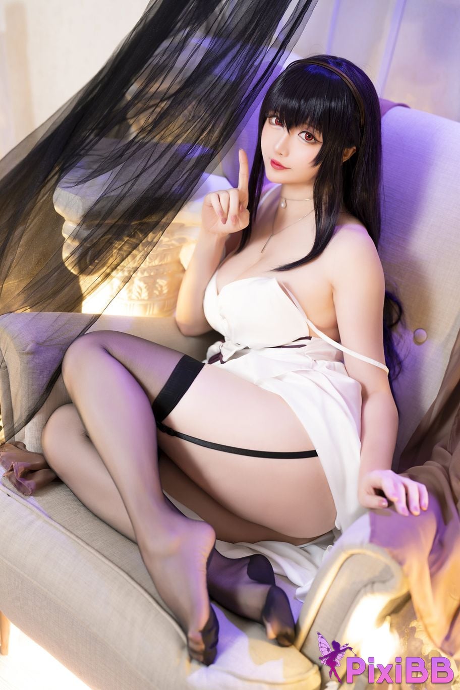 Cosplayer The star is late Hoshilily Saenai Heroine no Sodatekata PixiBB.COM 007