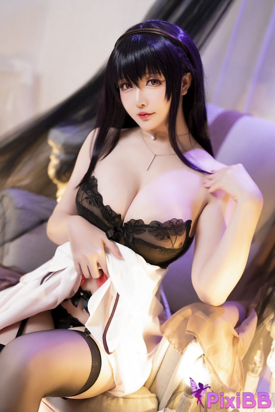 Cosplayer The star is late Hoshilily Saenai Heroine no Sodatekata PixiBB.COM 015