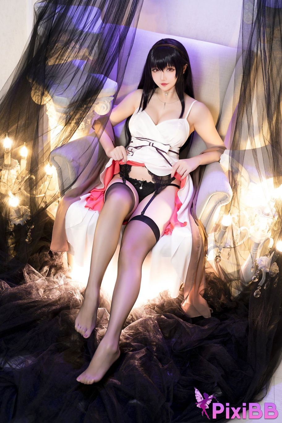 Cosplayer The star is late Hoshilily Saenai Heroine no Sodatekata PixiBB.COM 035